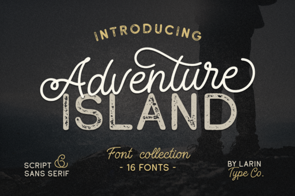 Adventure Island: A Duo Font for Dynamic Branding
