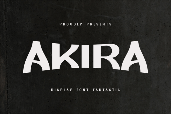 Akira Monoletter: The Creative Font for Bold Branding