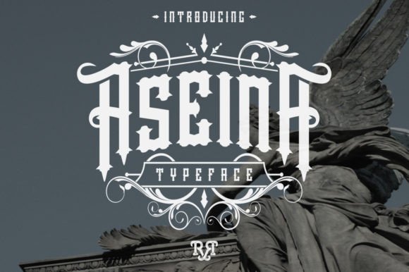 Aseina: A Blackletter Font for Bold, Unforgettable Designs