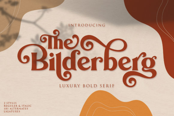 Bilderberg: The Bold Serif That Commands Attention