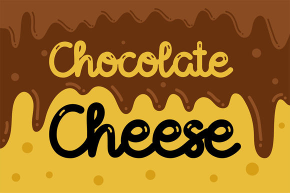 Chocolate Cheese: A Handwritten Font That Feels Like a Warm Hug