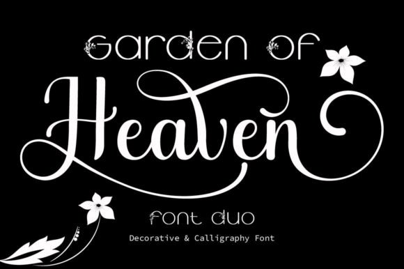 Garden of Heaven: A Font Pairing for Elegant Design