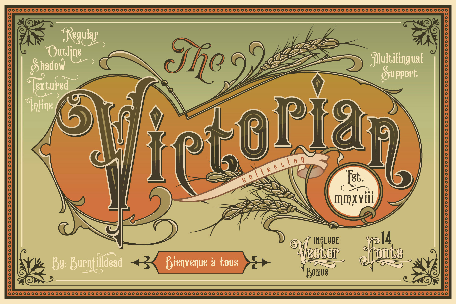 King Edward & Queen Victoria: A Royal Typeface Collection