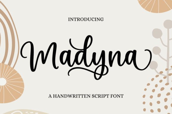 Madyna: The Script Font That Brings Romance to Your Designs