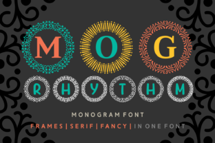 MOG Rhythm: Where Clean Serif Meets Playful Script