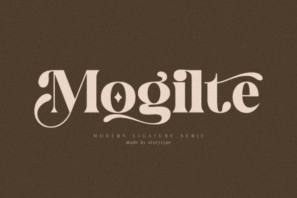 Mogilte: The Modern Serif for Elegant Branding