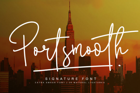 Portsmooth: The Handwritten Font Balancing Elegance and Modernity