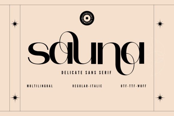Sauna: The Sans Serif Font for Brands That Demand Elegance